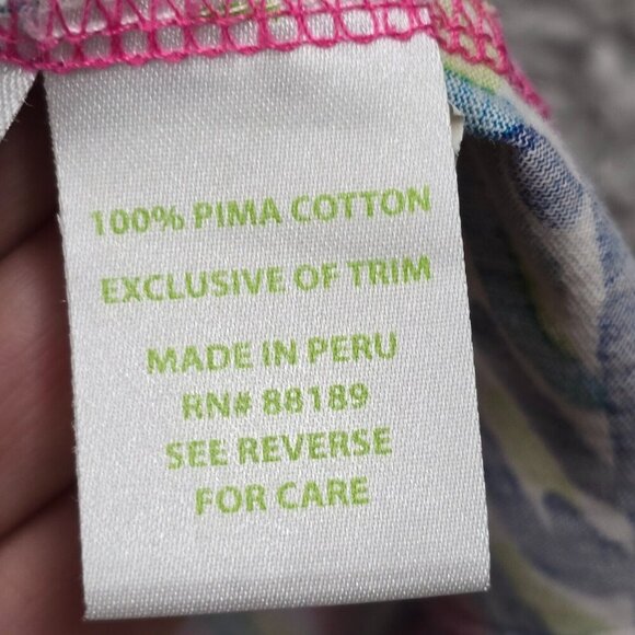 Lilly Pulitzer Rossmore Shift Dress S Pink Blue Print Mini Resort Travel Ready - Picture 6 of 12